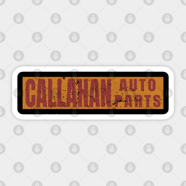 Callahan Auto Parts Sticker by Christyn Evans